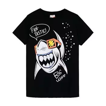 Футболка для мальчика, рост 116 см, цвет чёрный