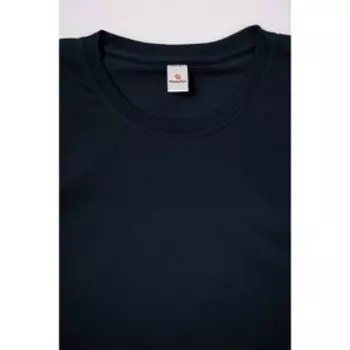 Футболка для мальчика, рост 146 см, цвет тёмно-синий, принт барабашка