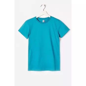 Футболка для мальчика, рост 158 см, цвет бирюза