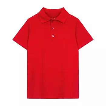 Футболка для мальчика, рост 164 см, цвет красный