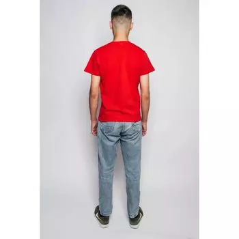 Футболка для мальчика, рост 164 см, цвет красный