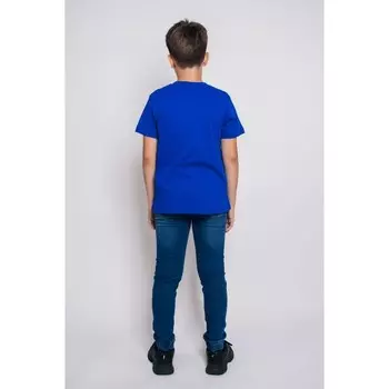 Футболка для мальчика, рост 164 см, цвет синий