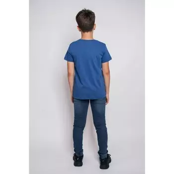 Футболка для мальчика, рост 176 см, цвет индиго