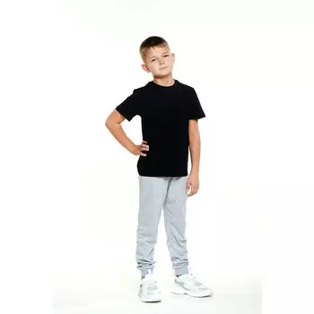 Футболка для мальчика, рост 176 см, цвет чёрный