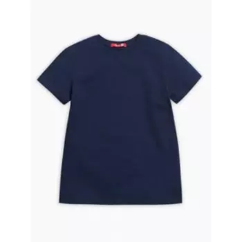 Футболка для мальчиков, рост 122 см, цвет синий