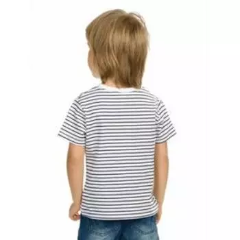 Футболка для мальчиков, рост 86 см, цвет белый