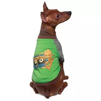 Футболка для собак Triol Marvel "Грут", размер L (ДС 35, ОГ 46, ОШ 33 см)