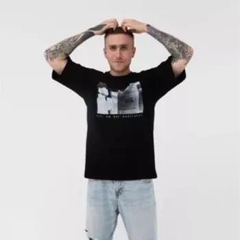 Футболка KAFTAN "Доверие", черный, р. 50