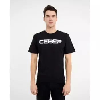 Футболка KAFTAN «Север», р. 2XL (54), цвет чёрный