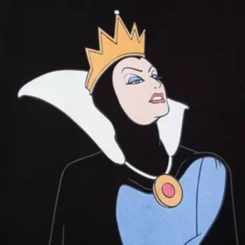 Футболка «Королева» Злодейки, чёрная, размер 40