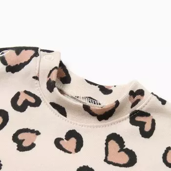 Футболка Крошка Я Leo love, рост 68-74 см