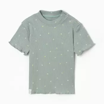 Футболка Крошка Я Olives, р. 80-86, оливковый