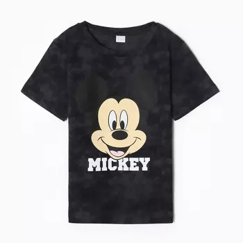 Футболка детская Mickey, Микки Маус, «Тай-дай», рост 110-116