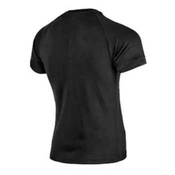 Футболка мужская "Череп" черная, L, чёрная