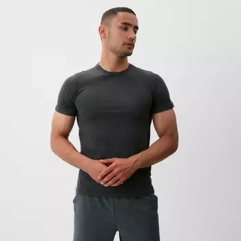 Футболка мужская Collorista цвет графит р-р 42-44