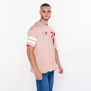 Футболка мужская, цвет бежевый, размер M