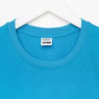 Футболка мужская, цвет бирюзовый, размер 50