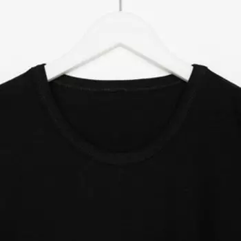 Футболка мужская, цвет чёрный, размер 52