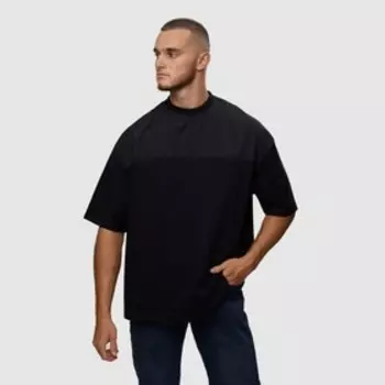 Футболка мужская, цвет чёрный/принт МИКС, размер ONE SIZE