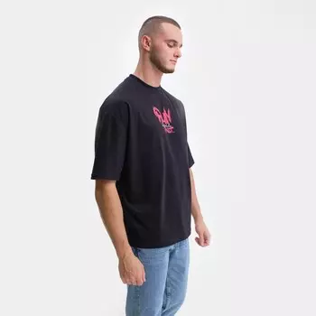 Футболка мужская, цвет чёрный, размер ONE SIZE