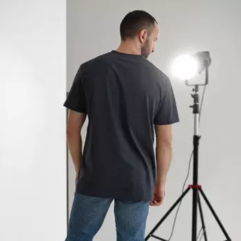 Футболка мужская, цвет графит, размер 52