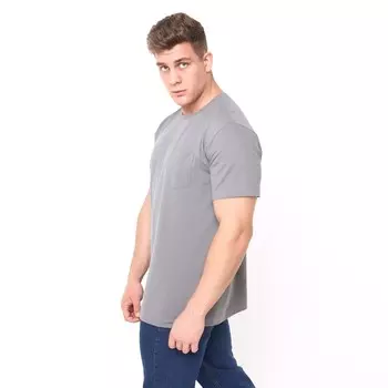 Футболка мужская, цвет сажа, размер 56