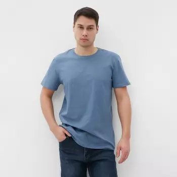 Футболка мужская, цвет серый, размер 50