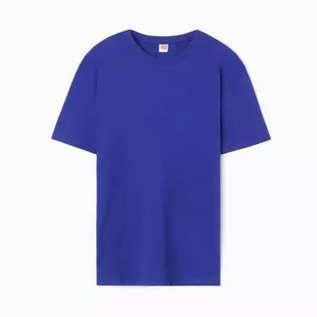 Футболка мужская, цвет синий, р-р 56