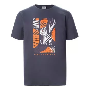 Футболка мужская, тёмно-серая, размер 46