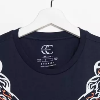 Футболка мужская, цвет тёмно-синий, размер S