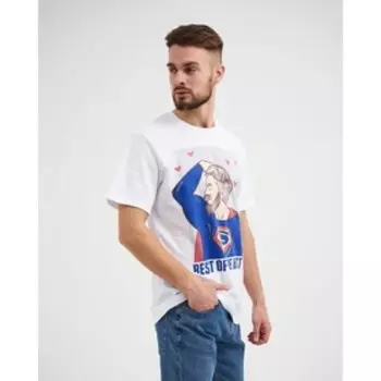 Футболка мужская KAFTAN "Best", белый, р. 48