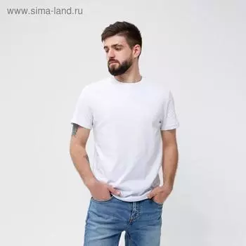 Футболка мужская KAFTAN E-ZONE, 50, белый