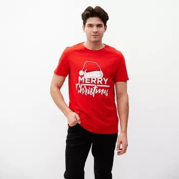 Футболка мужская KAFTAN "Merry Christmas" р.54