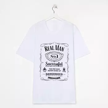 Футболка мужская KAFTAN Real man размер 54