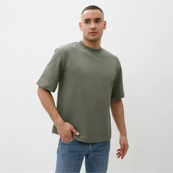 Футболка мужская MINAKU: Basic line MAN цвет хаки, размер 50