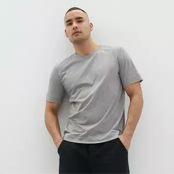 Футболка мужская MINAKU: Basic line MAN серая, размер 50