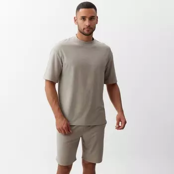 Футболка мужская MINAKU REGULAR: серая, размер 54