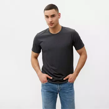 Футболка мужская MINAKU REGULAR FIT: цвет антрацит, р-р 50