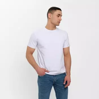 Футболка мужская MINAKU REGULAR FIT: белая, р-р 52