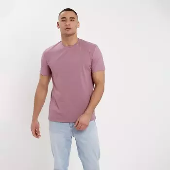 Футболка мужская MINAKU REGULAR FIT: пурпурная, р-р 46
