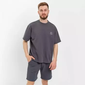 Футболка мужская MIST Men's casual размер 52, графитовый