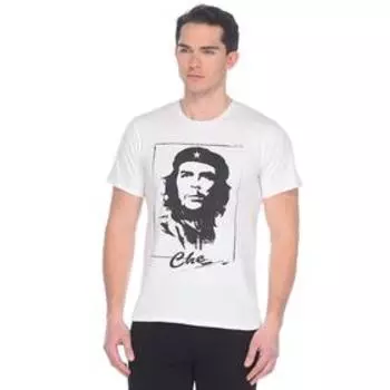 Футболка мужская, размер 44, цвет белый