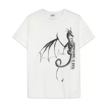 Футболка мужская, размер 44, цвет молоко