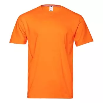 Футболка мужская, размер 46, цвет оранжевый