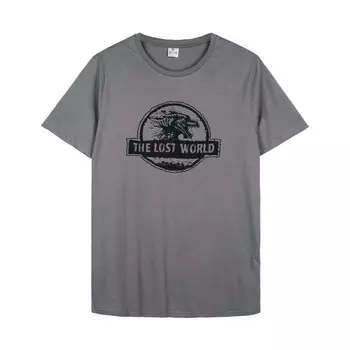 Футболка мужская, размер 46, серая