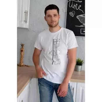 Футболка мужская, размер 48