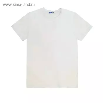 Футболка мужская, размер 48, цвет белый