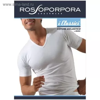 Футболка мужская, размер 4 (M), цвет чёрный MU002