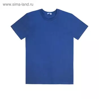 Футболка мужская, размер 50, цвет тёмно-синий