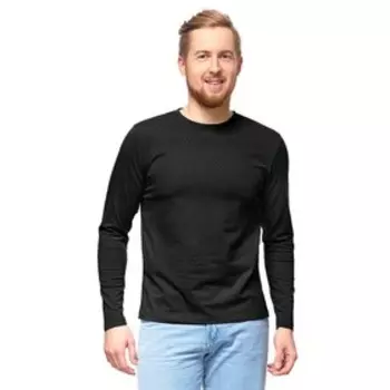 Футболка мужская, размер 54, цвет чёрный